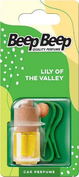 Ароматизатор автомобильный Beep Beep Bottle Lilly Of The Valley ARE-FRBL04 - фото