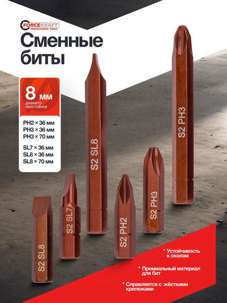 Отвертка ForceKraft FK-5064S