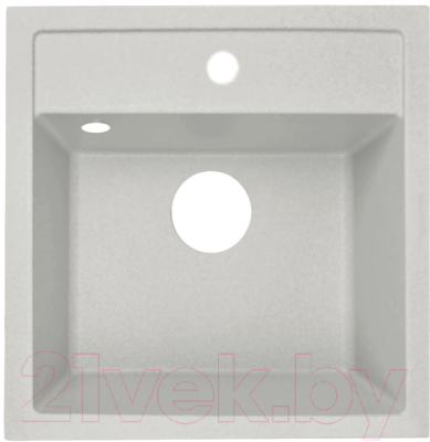 Мойка кухонная ZORG Como 51 (серый жемчуг) - фото