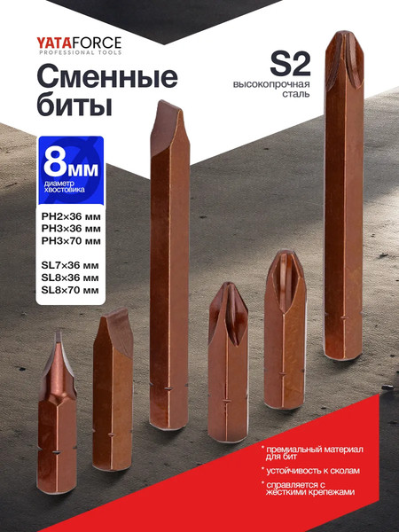 Отвертка Yataforce YF-5064S