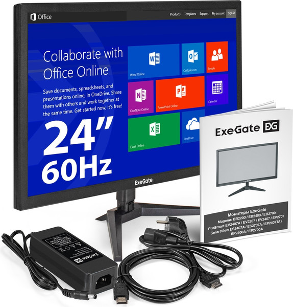 Монитор ExeGate EB2400A (EX297377RUS)