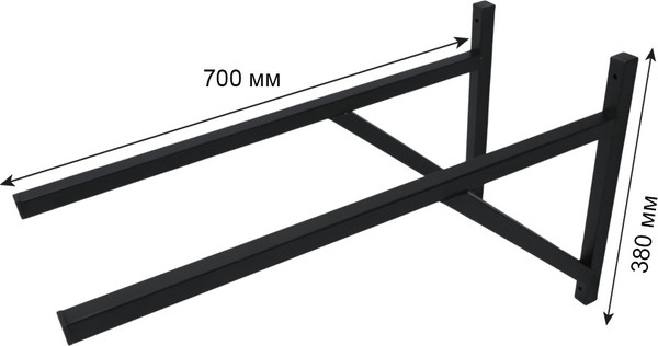 Кронштейн для дымохода Везувий Опорный КР- 2 L-700