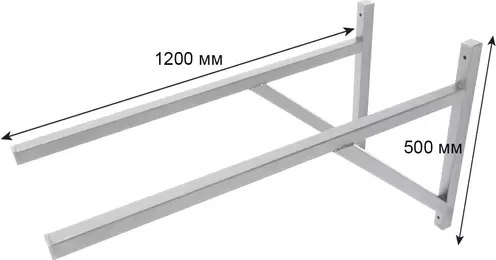 Кронштейн для дымохода Везувий Опорный КР-4 L-1200