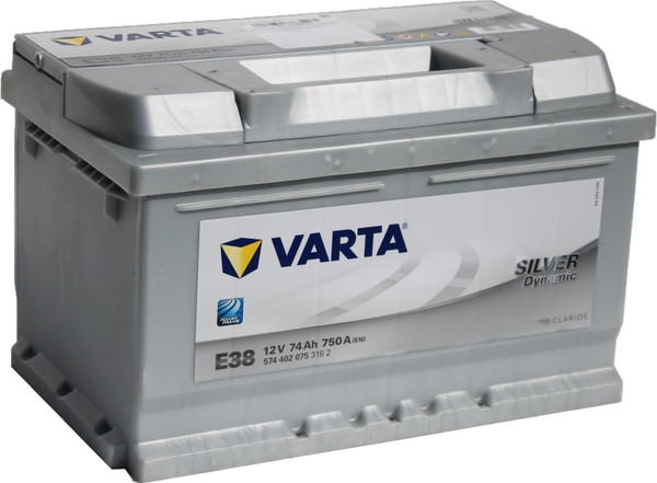 Автомобильный аккумулятор Varta Silver E38 74R L3 R+