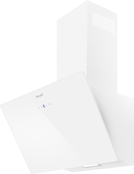 Вытяжка наклонная Weissgauff Yota 600 Touch White Glass - фото