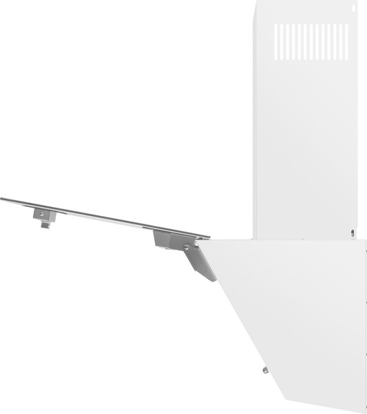 Вытяжка наклонная Weissgauff Yota 600 Touch White Glass