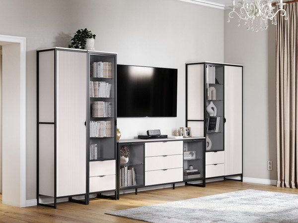 Шкаф-пенал Мебельград Нора 1 дверь