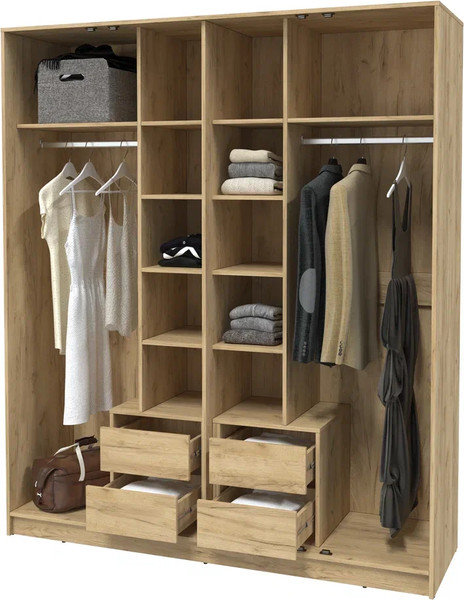 Шкаф Интерлиния Концепт Тренд КТ-Ш4(з)