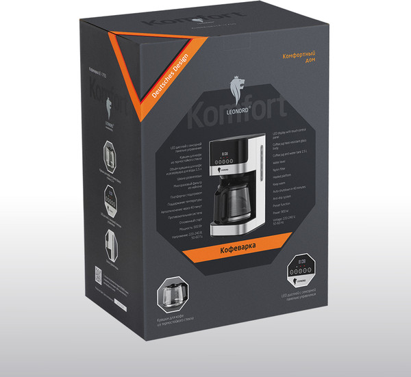 Капельная кофеварка Leonord LE-1755 / 108166
