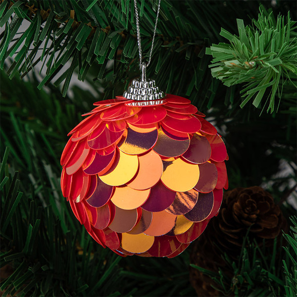 Набор шаров новогодних Волшебная страна Солнце 110451