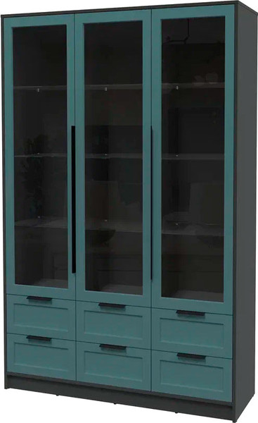 Шкаф с витриной Интерлиния Концепт Тренд КТ-ШВ3 - фото