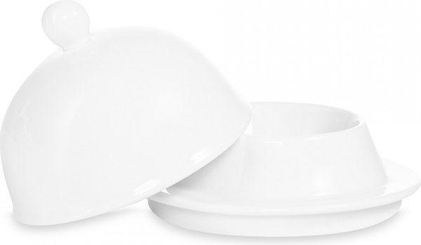 Масленка Narumi Белый декор / NAR-9265-98431/98432