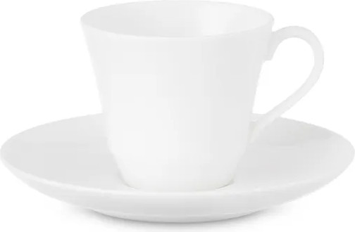 Чашка с блюдцем Narumi Белый декор / NAR-9795-2392/1453 - фото