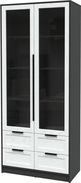 Шкаф с витриной Интерлиния Концепт Тренд КТ-ШВ2 - фото