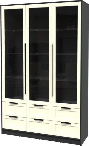 Шкаф с витриной Интерлиния Концепт Тренд КТ-ШВ3 - фото