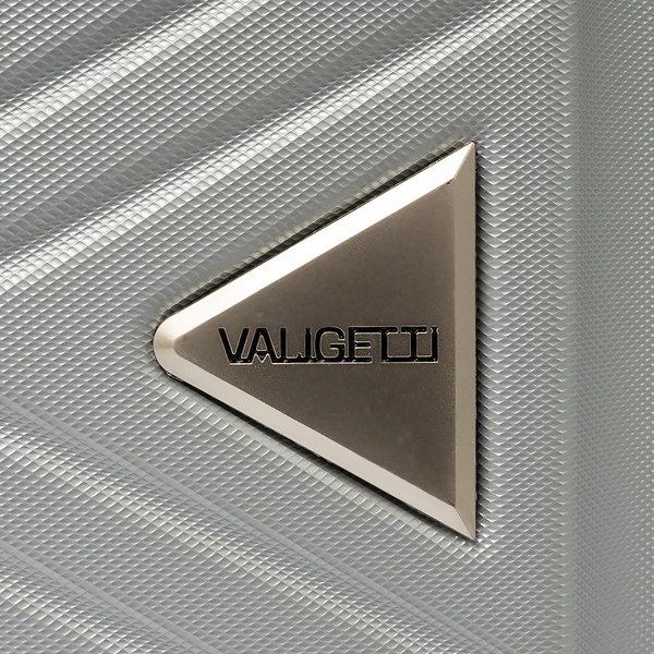 Чемодан на колесах Valigetti 340-1602/2-18SLV