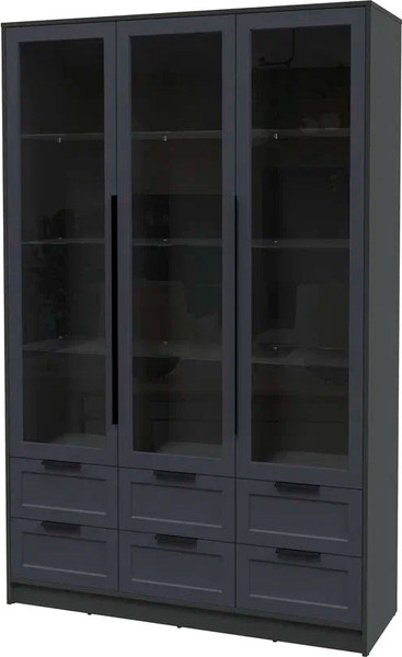 Шкаф с витриной Интерлиния Концепт Тренд КТ-ШВ3 - фото