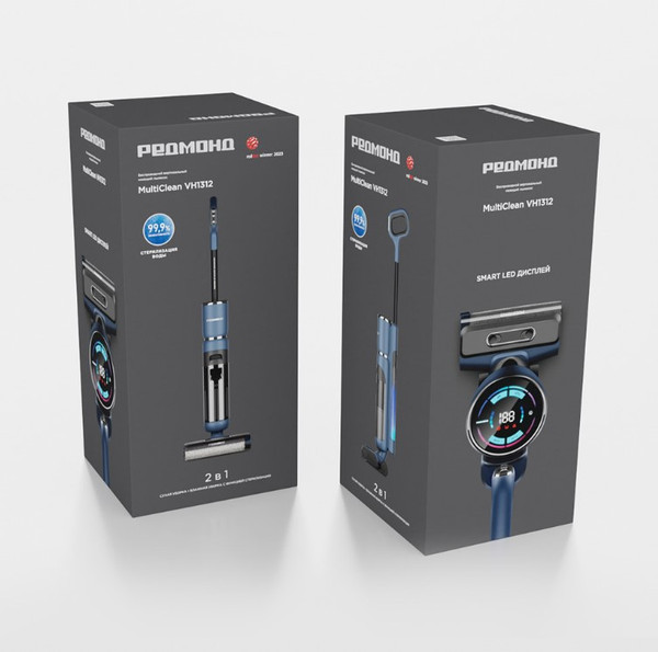 Вертикальный пылесос Redmond VH1312