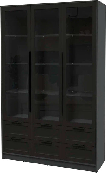 Шкаф с витриной Интерлиния Концепт Тренд КТ-ШВ3 - фото