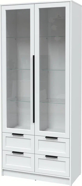 Шкаф с витриной Интерлиния Концепт Тренд КТ-ШВ2 - фото