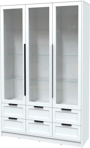 Шкаф с витриной Интерлиния Концепт Тренд КТ-ШВ3 - фото