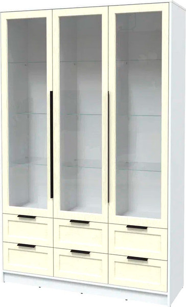 Шкаф с витриной Интерлиния Концепт Тренд КТ-ШВ3 - фото