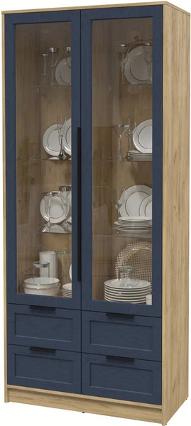 Шкаф с витриной Интерлиния Концепт Тренд КТ-ШВ2