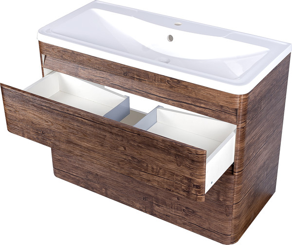 Тумба с умывальником Symbolite Атлантика 100 Люкс Plus + Атлантика 100