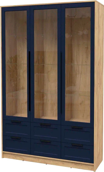 Шкаф с витриной Интерлиния Концепт Тренд КТ-ШВ3 - фото