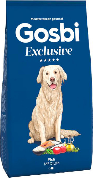 Сухой корм для собак Gosbi Exclusive Fish Medium - фото