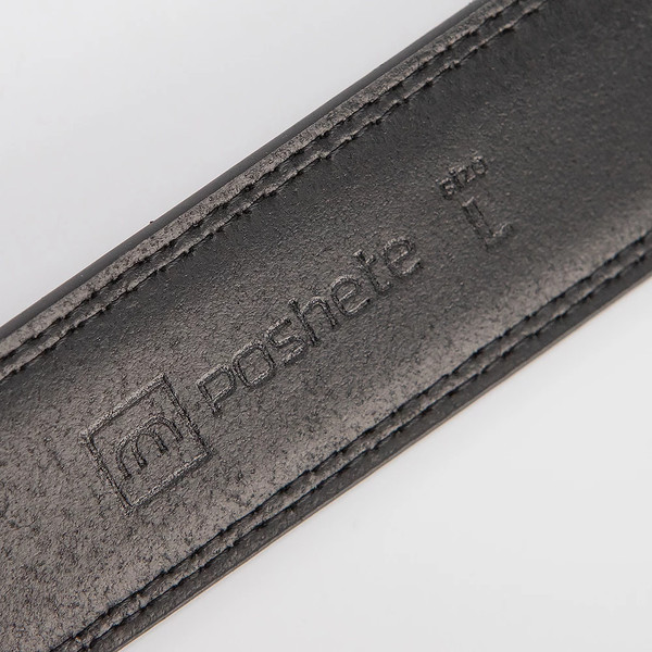 Ремень мужской Poshete 512-D36-7570-L-BLK
