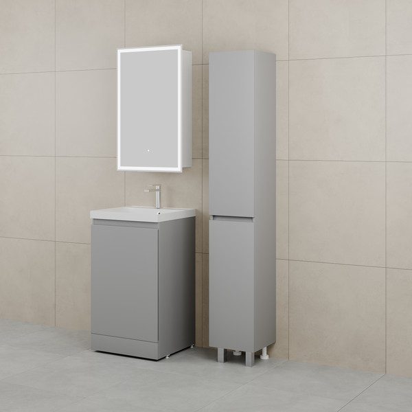 Тумба с умывальником Symbolite Батлер Люкс Plus 1 ящик + Asti 50x45 - фото