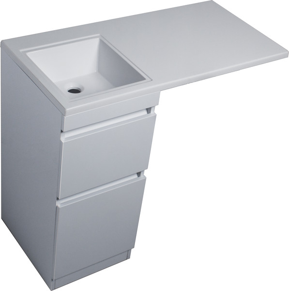 Тумба с умывальником Symbolite Даллас 100 Люкс Plus + Estetus Даллас 100x48