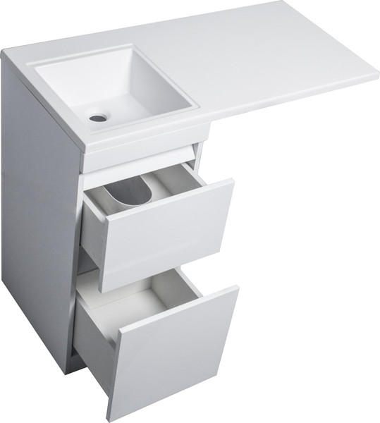 Тумба с умывальником Symbolite Даллас 100 Люкс Plus + Estetus Даллас 100x48