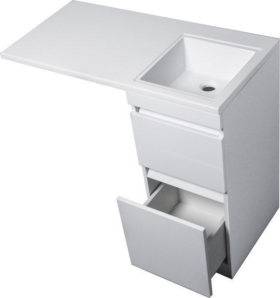 Тумба с умывальником Symbolite Даллас 100 Люкс Plus + Estetus Даллас 100x48