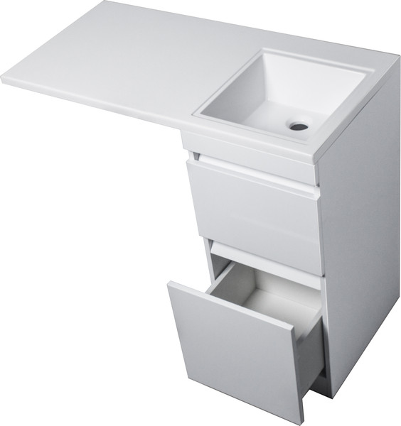 Тумба с умывальником Symbolite Даллас 100 Люкс Plus + Estetus Даллас 100x48