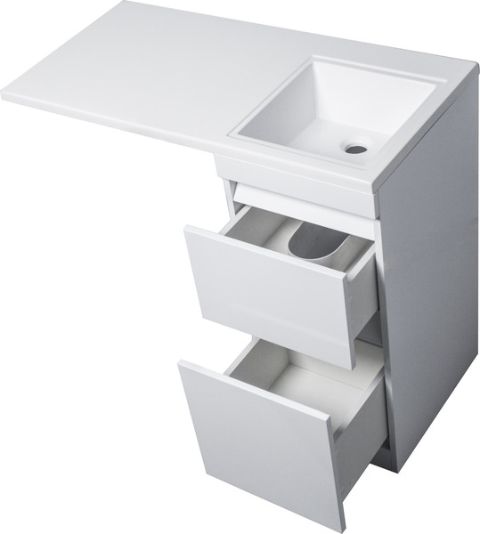 Тумба с умывальником Symbolite Даллас 100 Люкс Plus + Estetus Даллас 100x48