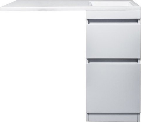 Тумба с умывальником Symbolite Даллас 100 Люкс Plus + Estetus Даллас 100x48