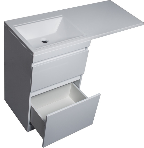 Тумба с умывальником Symbolite Даллас 110 Люкс Plus + Estetus Даллас 110x48