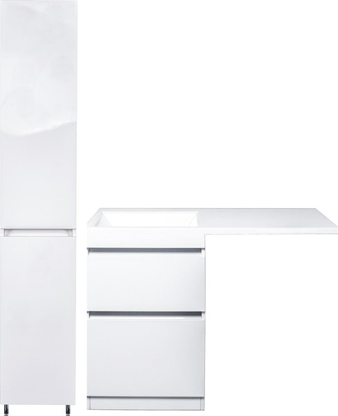 Тумба с умывальником Symbolite Даллас 110 Люкс Plus + Estetus Даллас 110x48