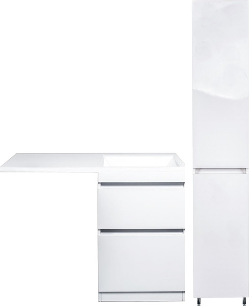 Тумба с умывальником Symbolite Даллас 110 Люкс Plus + Estetus Даллас 110x48