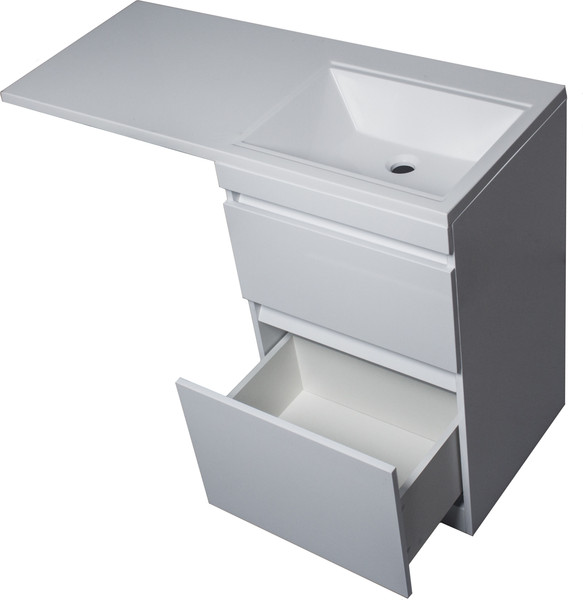 Тумба с умывальником Symbolite Даллас 110 Люкс Plus + Estetus Даллас 110x48