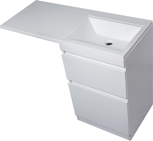 Тумба с умывальником Symbolite Даллас 110 Люкс Plus + Estetus Даллас 110x48