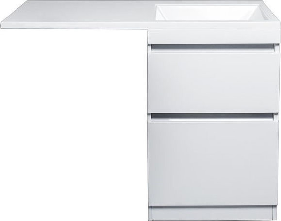 Тумба с умывальником Symbolite Даллас 110 Люкс Plus + Estetus Даллас 110x48