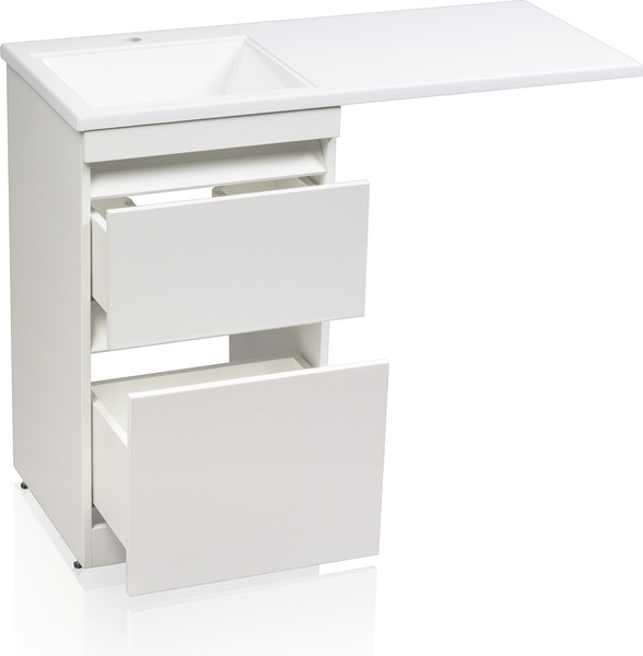 Тумба с умывальником Symbolite Даллас 110 Люкс Plus + Estetus Даллас 110x48