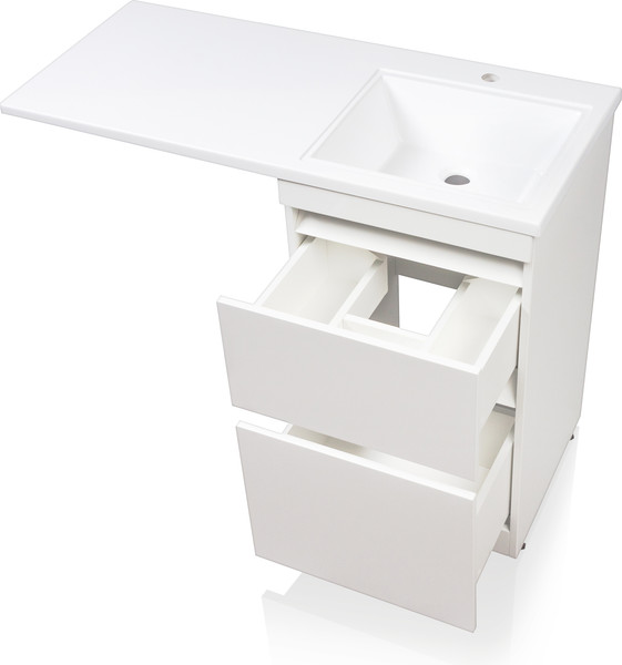 Тумба с умывальником Symbolite Даллас 110 Люкс Plus + Estetus Даллас 110x48