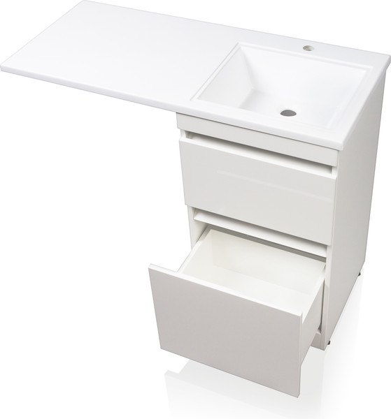 Тумба с умывальником Symbolite Даллас 110 Люкс Plus + Estetus Даллас 110x48