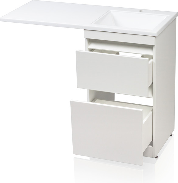 Тумба с умывальником Symbolite Даллас 110 Люкс Plus + Estetus Даллас 110x48