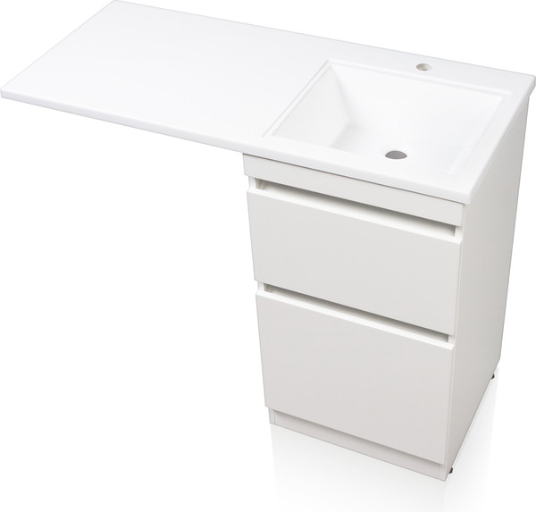 Тумба с умывальником Symbolite Даллас 110 Люкс Plus + Estetus Даллас 110x48