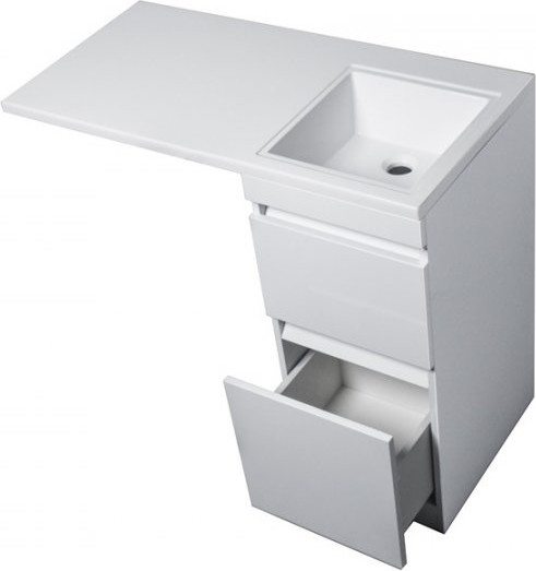 Тумба с умывальником Symbolite Даллас 110 Люкс Plus + Даллас 110x48